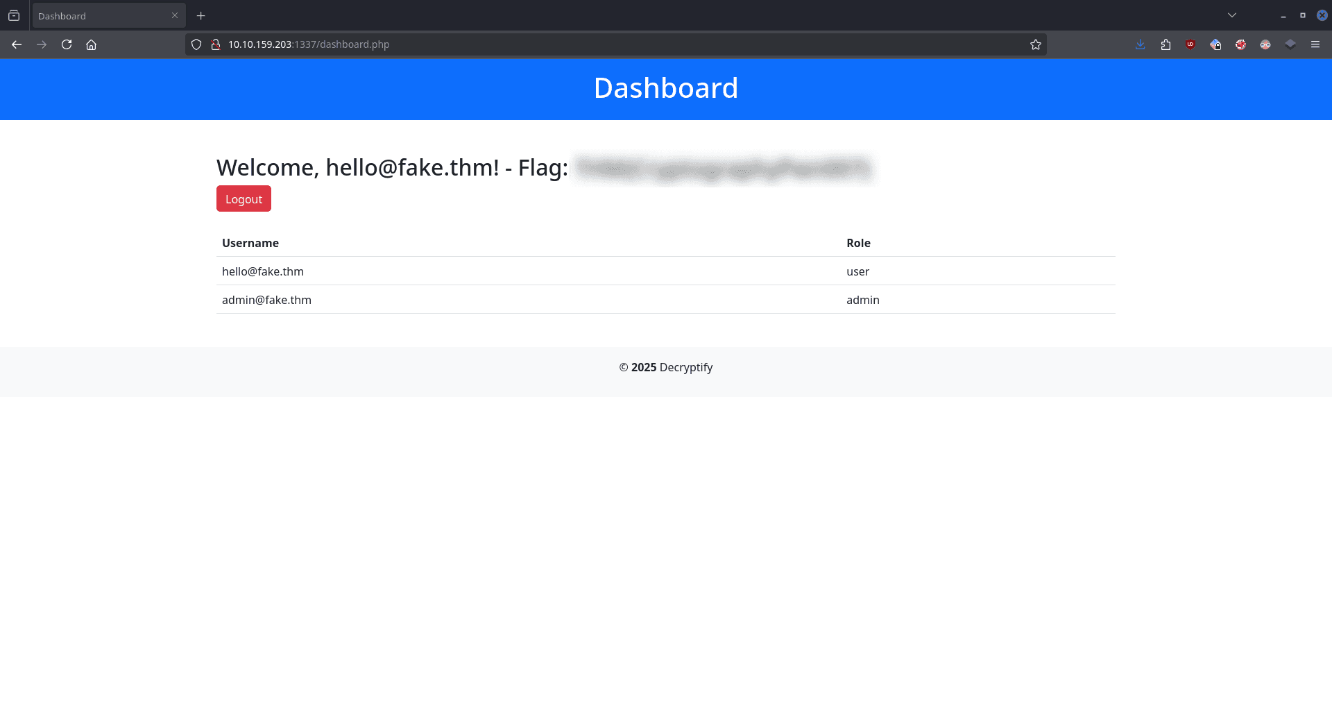 Dashboard
