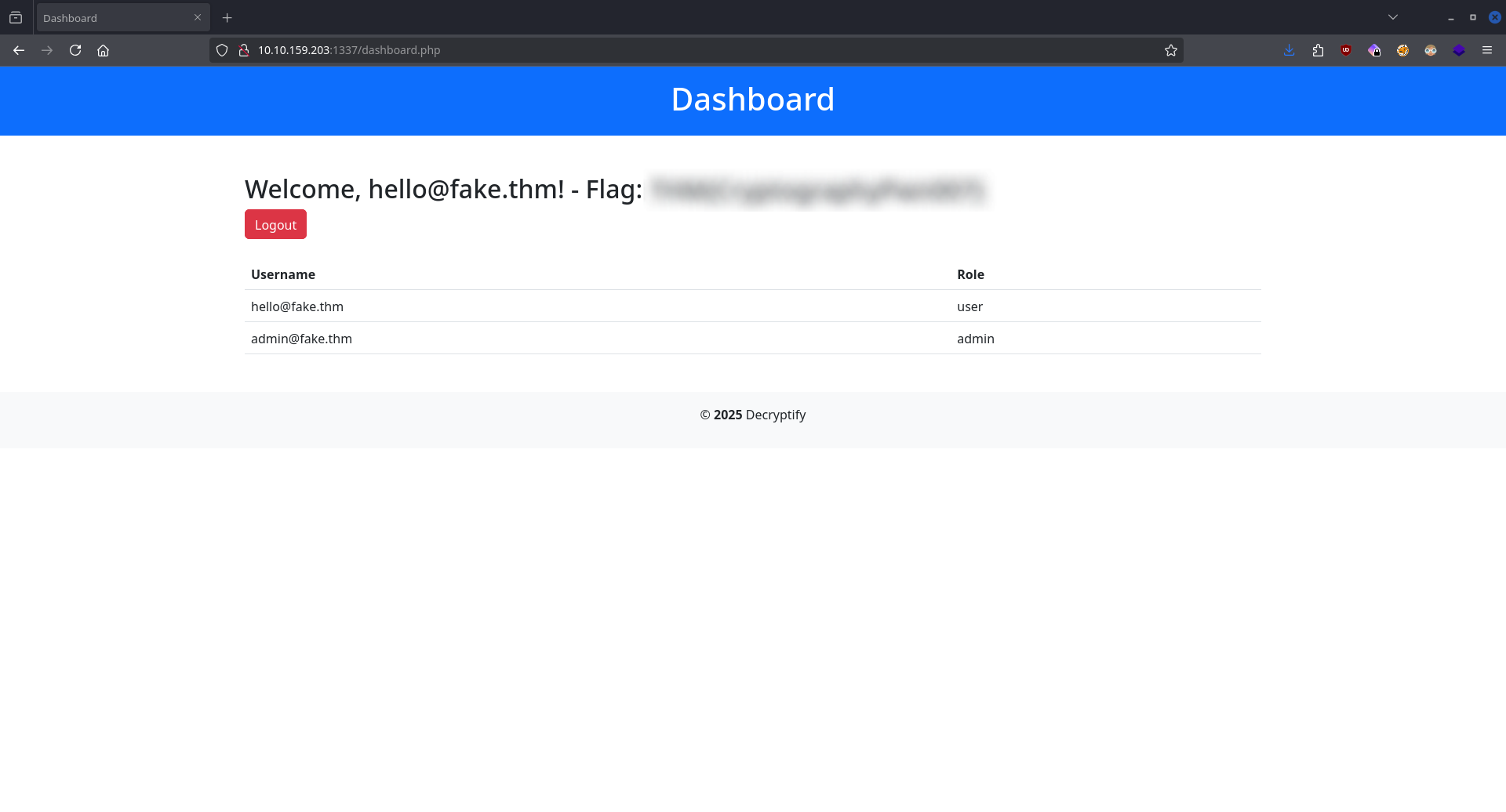 Dashboard